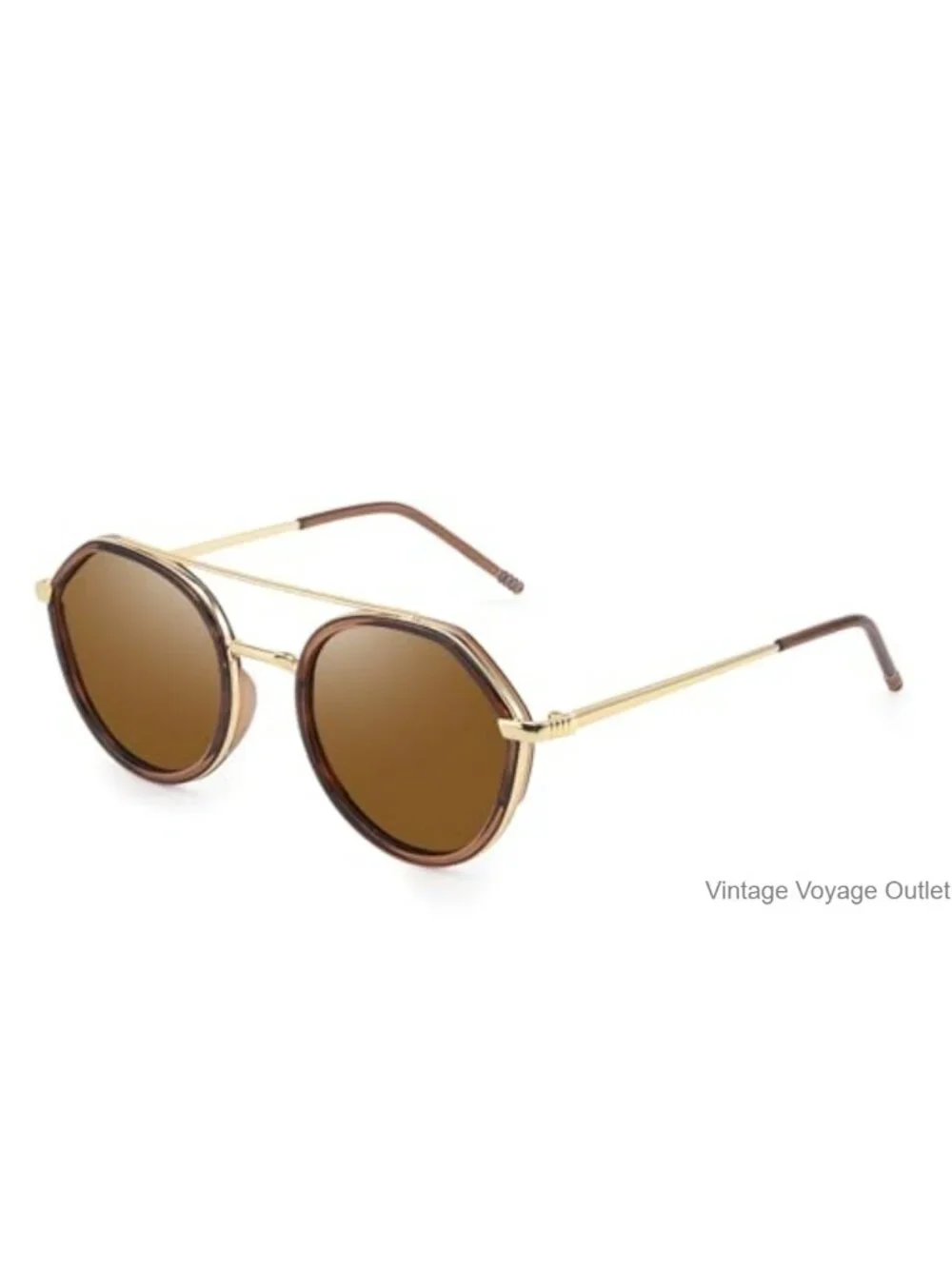 Polarized Aviator Sunglasses Women Double Bridge Oval Frame Anti-Glare Driving